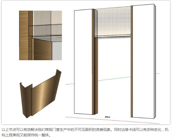 不锈钢门套的安装工艺及节点
